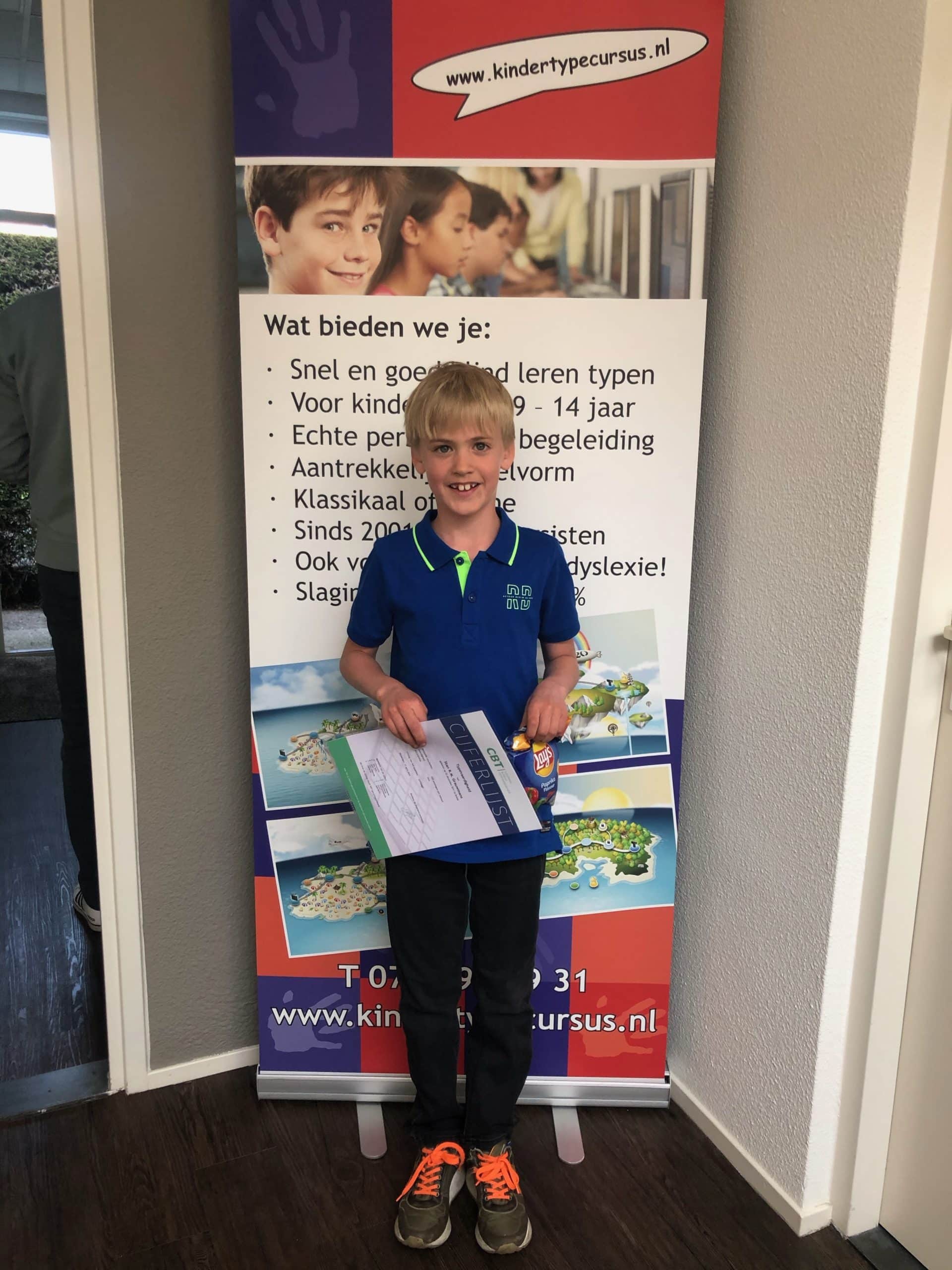 Diploma uitreiking Stan Grauwmans